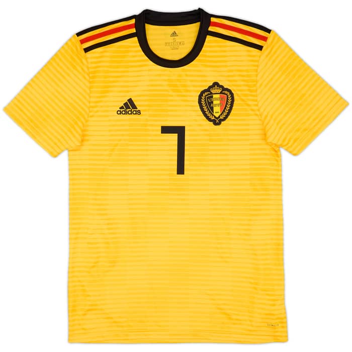 2018-19 Belgium Away Shirt De Bruyne #7 - 8/10 - (S)