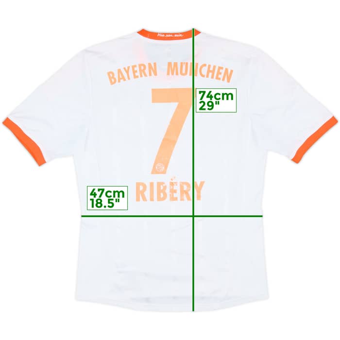 2012-13 Bayern Munich Away Shirt Ribery #7 - 5/10 - (M)