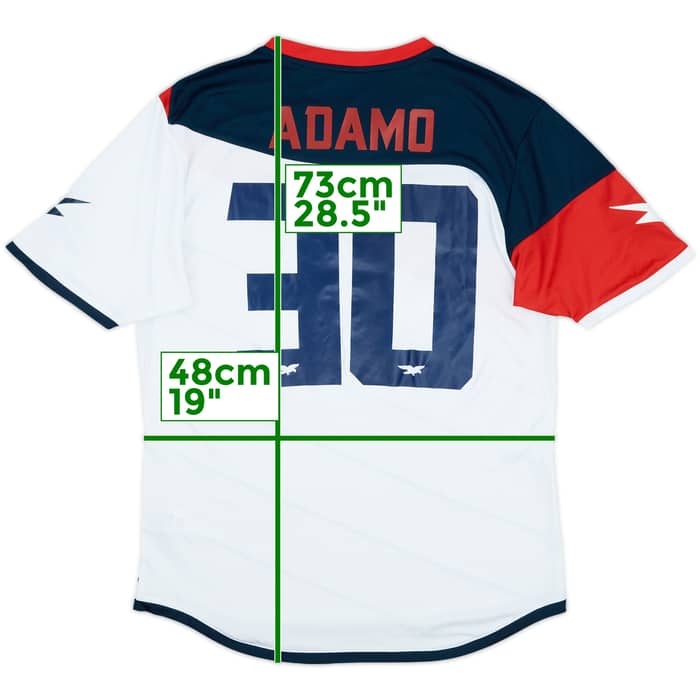 2019-20 Casertana Away Shirt Adamo #30 - 7/10 - (L)