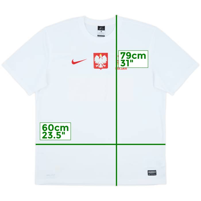 2012-13 Poland Basic Home Shirt - 4/10 - (XL)