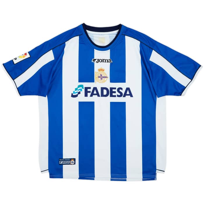 2002-03 Deportivo Home Shirt - 8/10 - (XL)