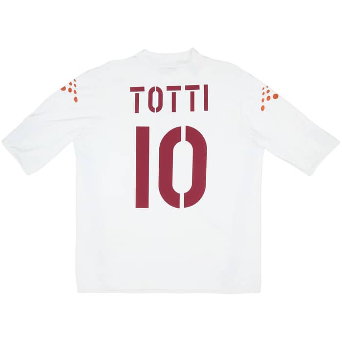 2003-04 Roma Away Shirt Totti #10 - 6/10 - (XL)