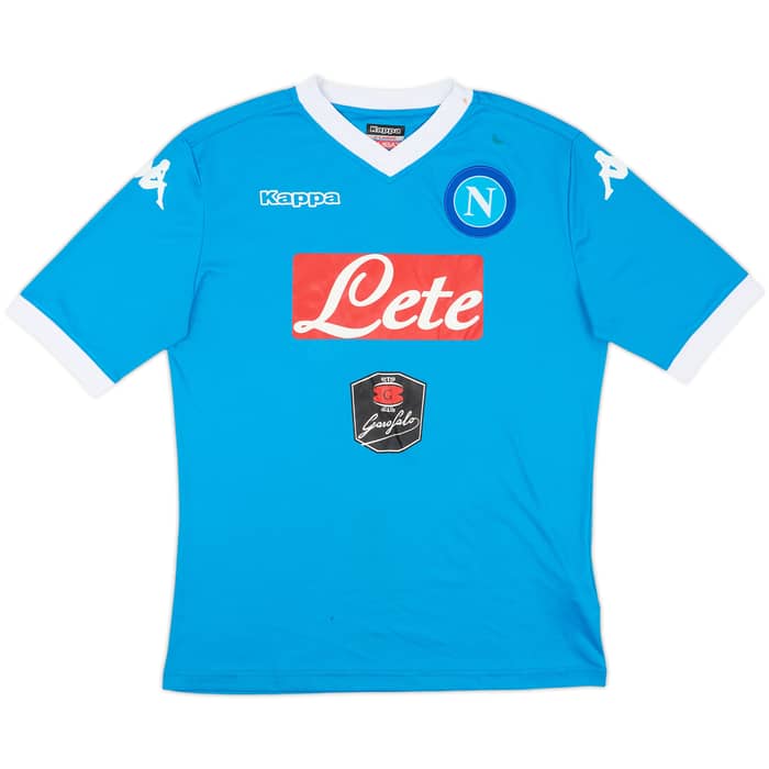 2015-16 Napoli Home Shirt - 5/10 - (XL)