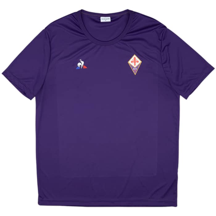 2017-18 Fiorentina Le Coq Sportif Training Shirt - 9/10 - (XL)