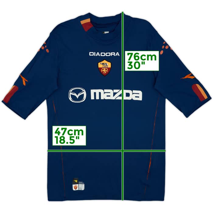 2003-04 Roma Fourth Shirt - 7/10 - (XL)