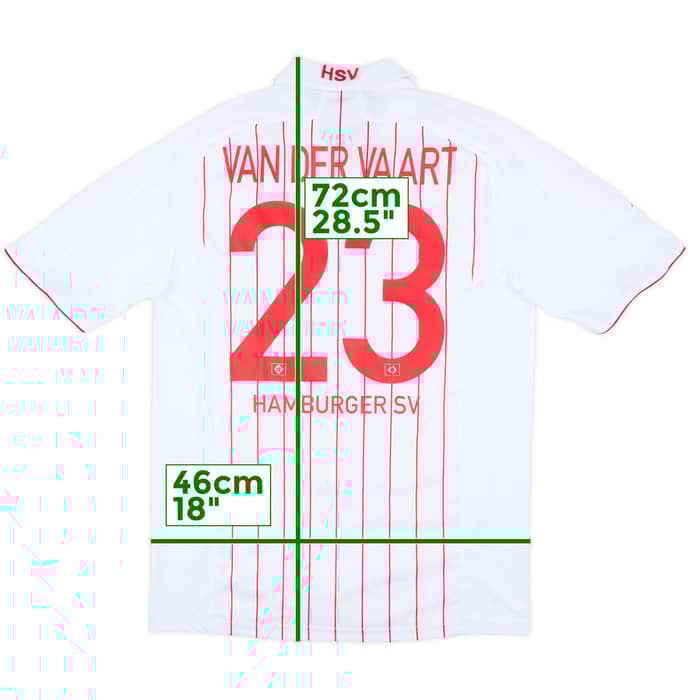 2007-08 Hamburg Home Shirt Van Der Vaart #23 - 5/10 - (M)
