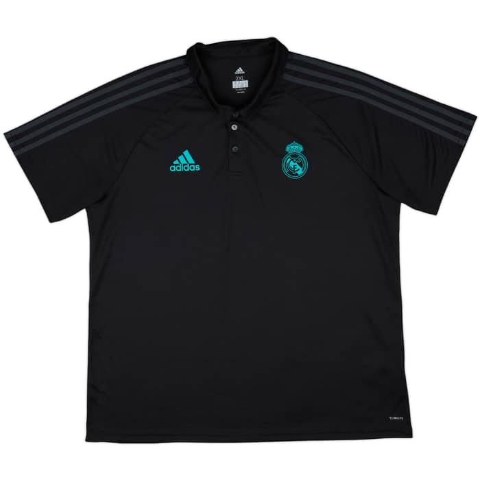 2017-18 Real Madrid adidas Polo Shirt - 8/10 - (XXL)
