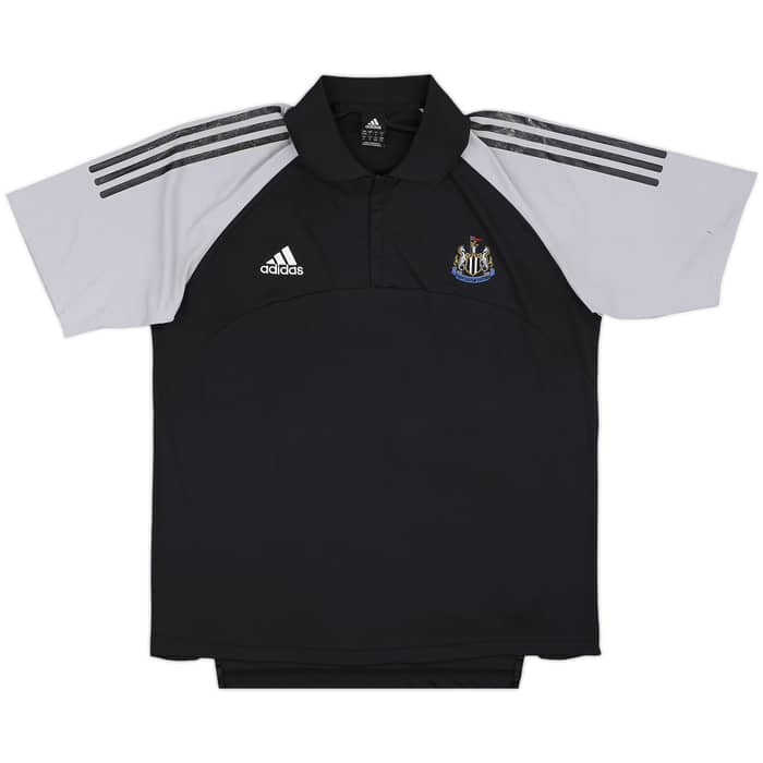 2002-03 Newcastle adidas 1/4 Zip Polo Shirt - 6/10 - (L/XL)