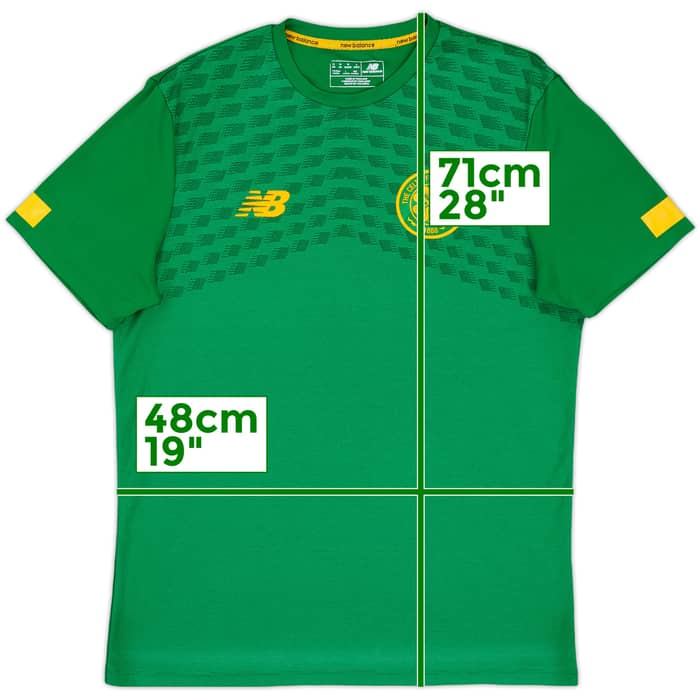 2017-18 Celtic New Balance Training Shirt - 7/10 - (M)