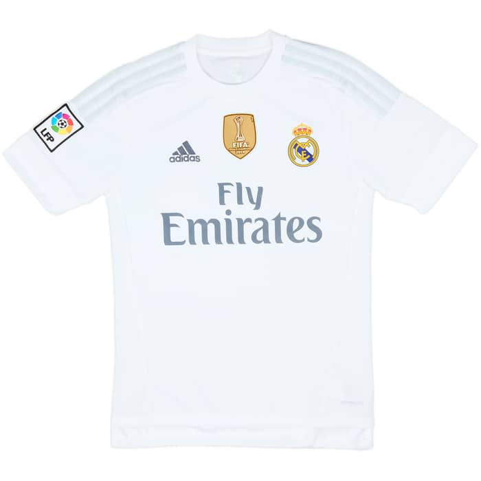 2015-16 Real Madrid Home Shirt Ronaldo #7 - 7/10 - (XS)