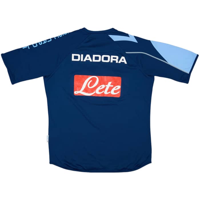 2006-07 Napoli Diadora Training Shirt - 7/10 - (L)