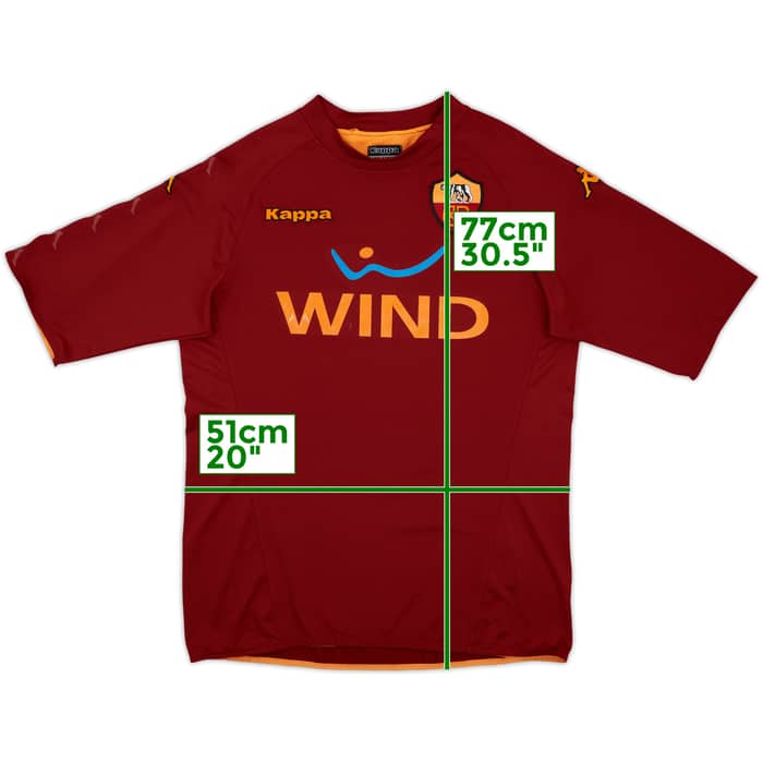 2010-11 Roma Kappa Training Shirt - 5/10 - (XL)