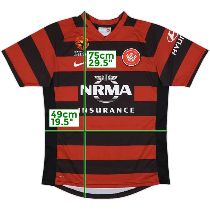 2012-14 Western Sydney Wanderers Home Shirt - 8/10 - (M)