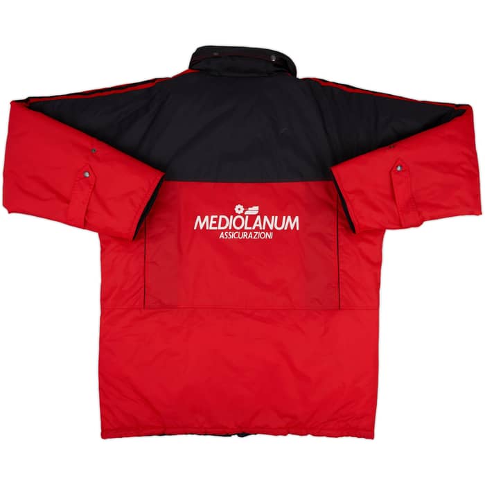1990-92 AC Milan adidas Padded Bench Coat - 8/10 - (XXL)