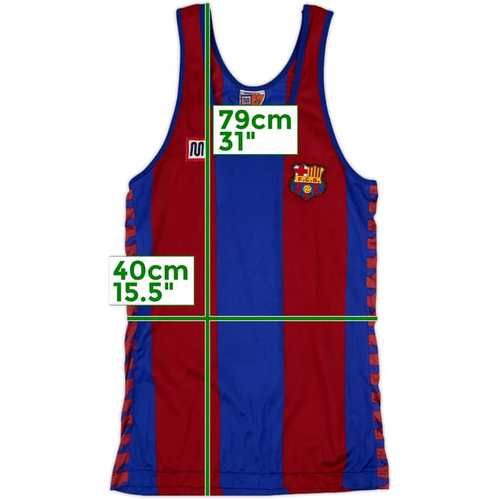 1984-89 Barcelona Meyba Basketball Jersey - 9/10 - (M)
