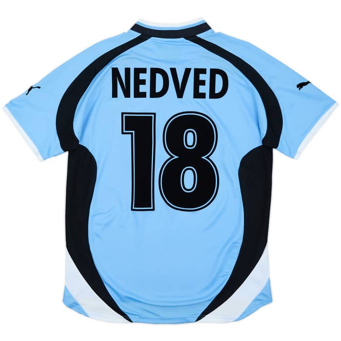 2000-01 Lazio Home Shirt Nedved #18 - 8/10 - (S)