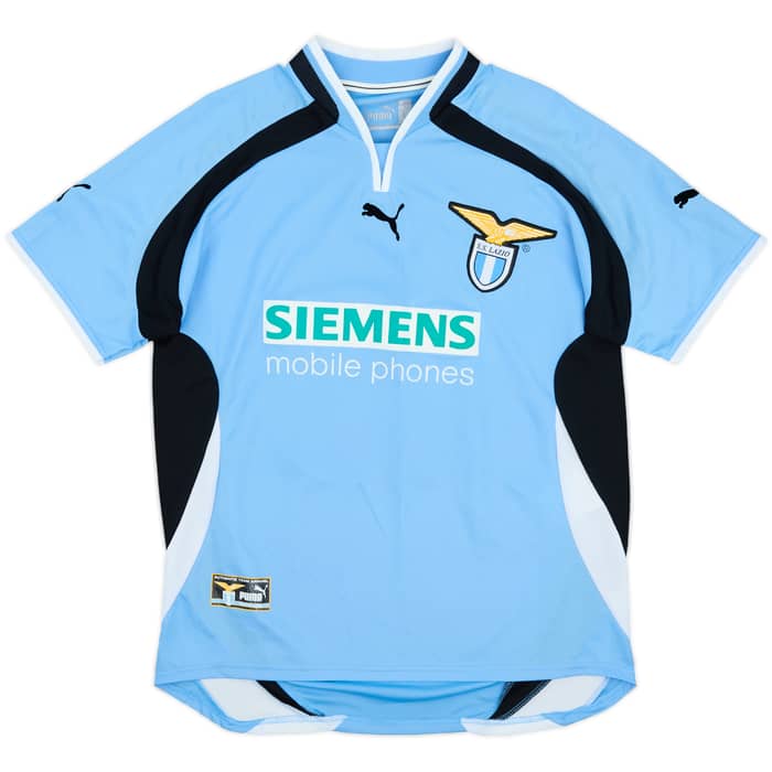 2000-01 Lazio Home Shirt Nedved #18 - 8/10 - (S)