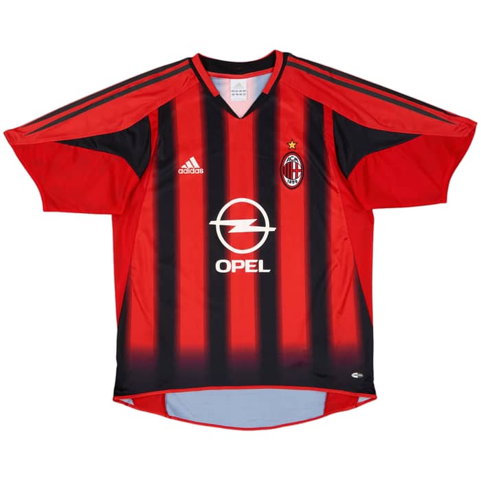 2004-05 AC Milan Home Shirt Nesta #13 - 9/10 - (M)