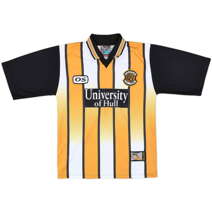 1998-99 Hull City Signed Home Shirt - 9/10 - (S)