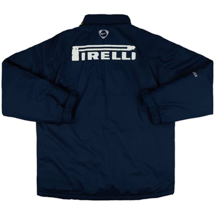 2001-02 Inter Milan Nike Padded Hooded Bench Coat - 6/10 - (L)