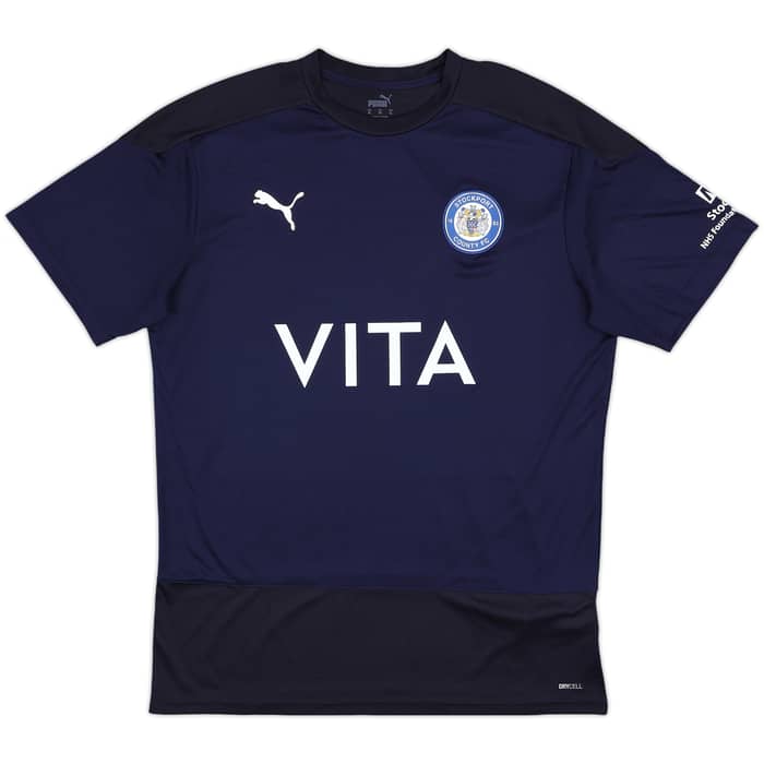 2019-20 Stockport County Puma Training Shirt - 9/10 - (XL)