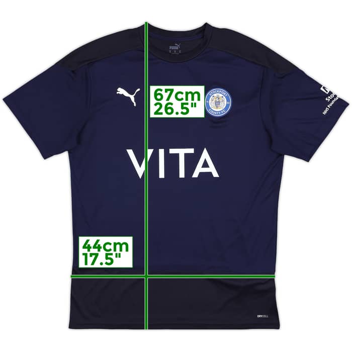 2019-20 Stockport County Puma Training Shirt - 9/10 - (XL)