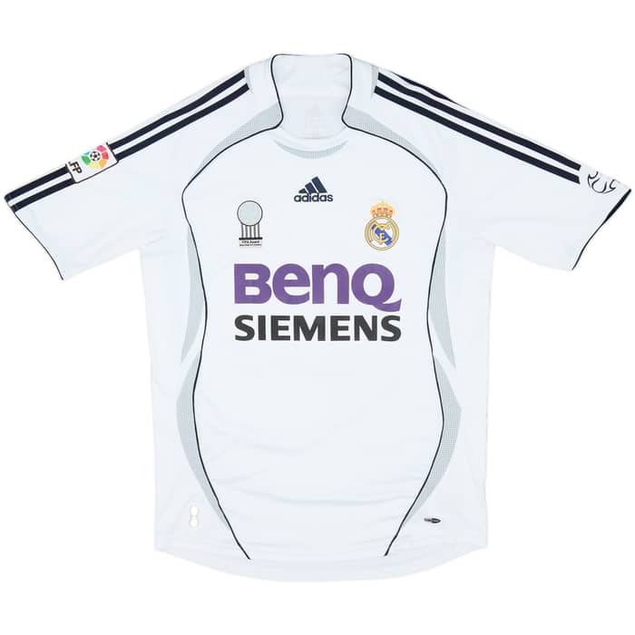2006-07 Real Madrid Home Shirt Beckham #23 - 8/10 - (S)