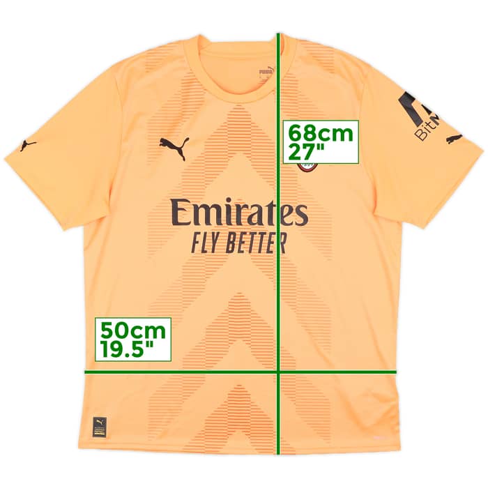 2022-23 AC Milan GK S/S Shirt - 9/10 - (XL)
