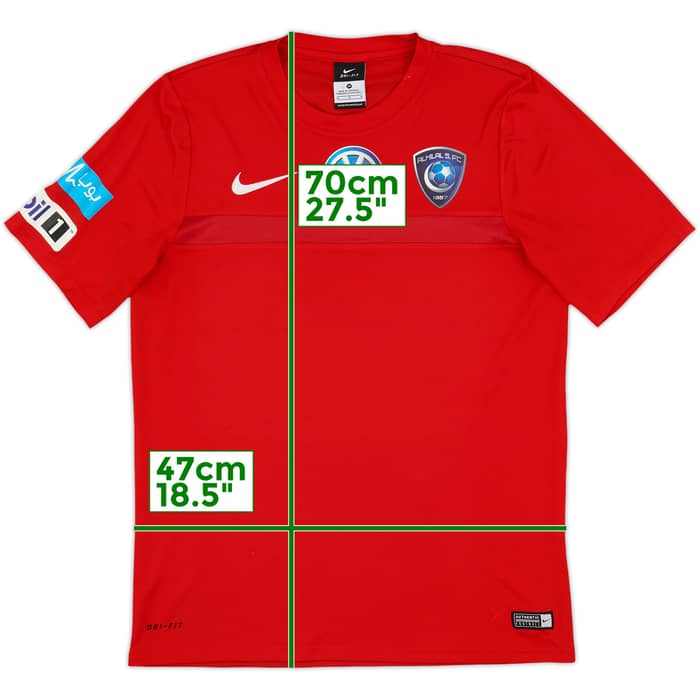 2016-17 Al Hilal Nike Training Shirt - 8/10 - (M)