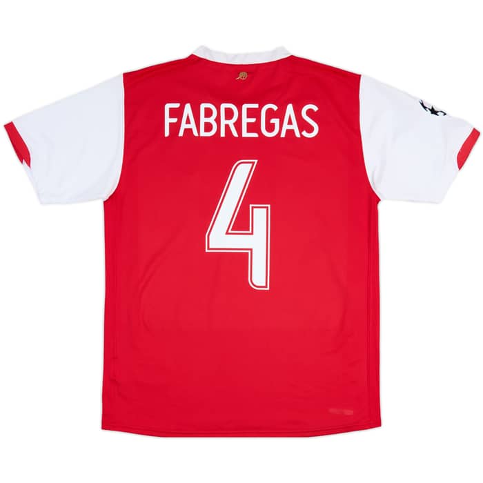 2006-08 Arsenal Home Shirt Fabregas #4 - 6/10 - (M)