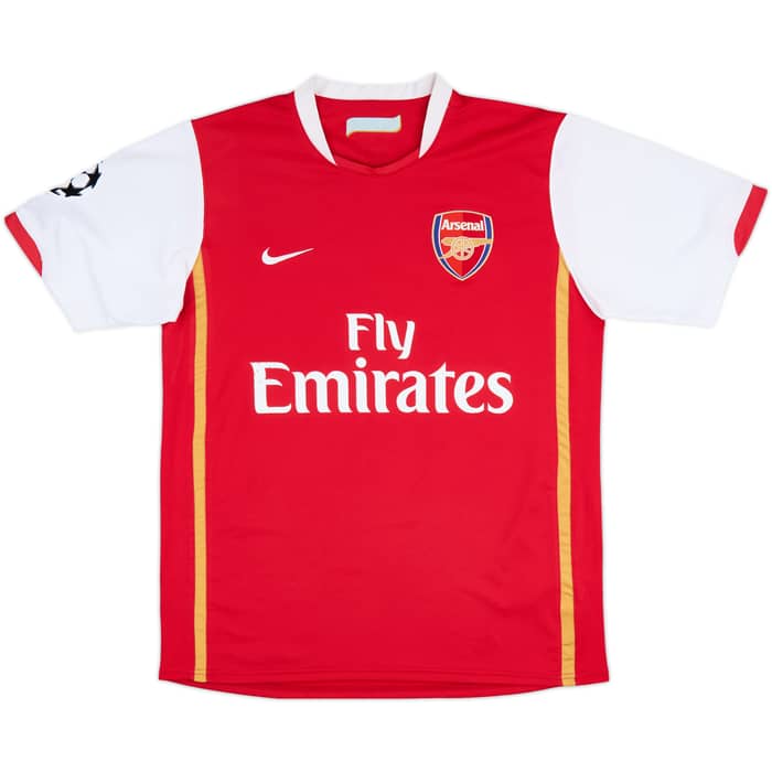 2006-08 Arsenal Home Shirt Fabregas #4 - 6/10 - (M)