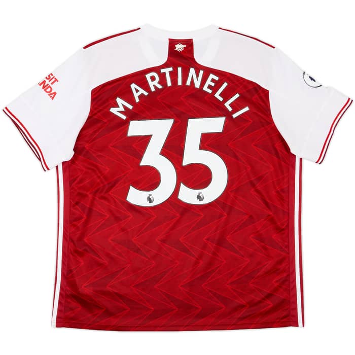 2020-21 Arsenal Home Shirt Martinelli #35 - 8/10 - (XXL)
