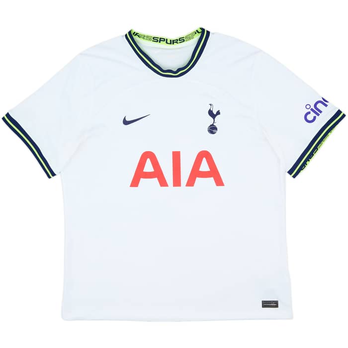 2022-23 Tottenham Home Shirt Son #7 - 10/10 - (XL)