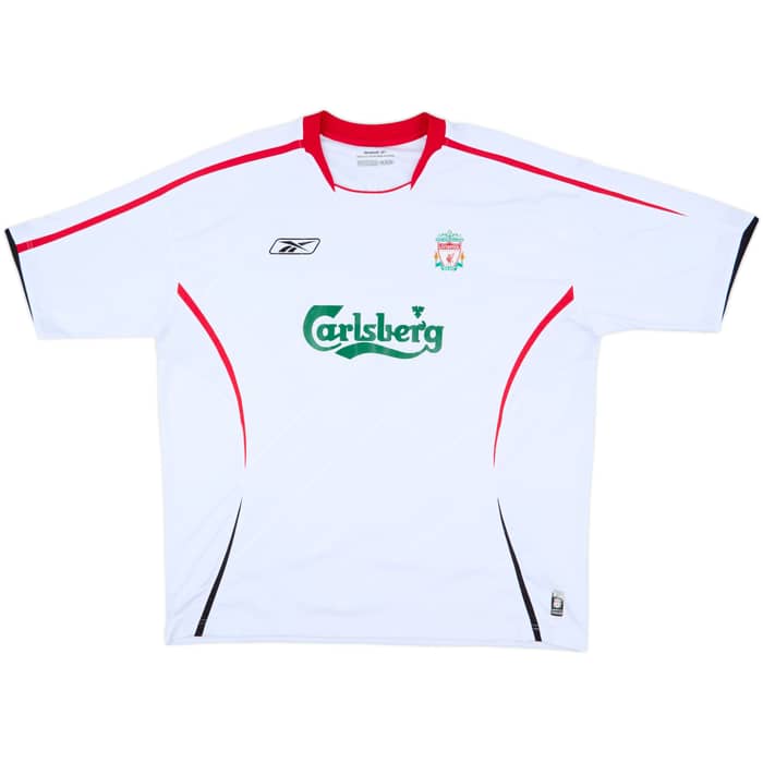 2005-06 Liverpool Away Shirt Fowler #11 - 8/10 - (XXL)