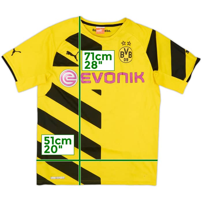 2014-15 Borussia Dortmund Home Shirt - 5/10 - (M)