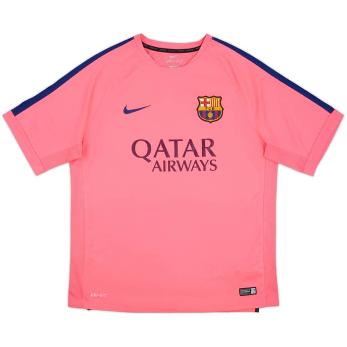 2014-15 Barcelona Nike Training Shirt - 9/10 - (XL)