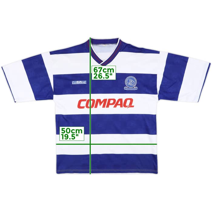 1994-95 QPR Home Shirt - 9/10 - (L)