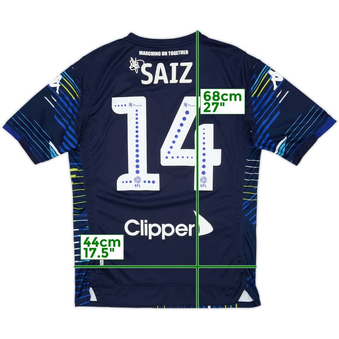 2018-19 Leeds United Away Shirt Saiz #14 - 6/10 - (XS)