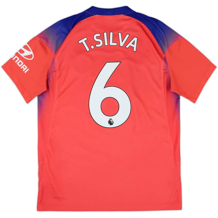 2020-21 Chelsea Third Shirt T.Silva #6 - 8/10 - (M)