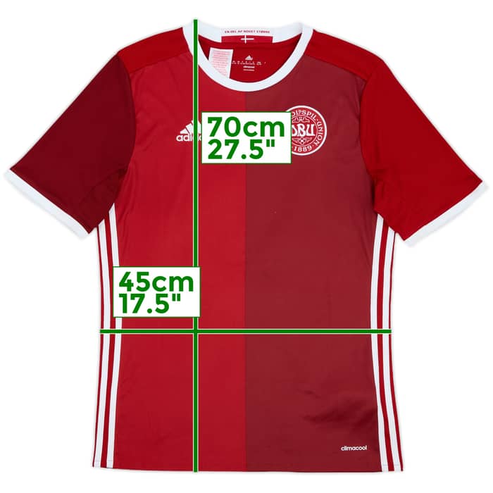 2015-16 Denmark Home Shirt - 8/10 - (XL.Boys)