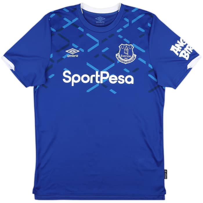 2019-20 Everton Home Shirt Baines #3 - 8/10 - (L)