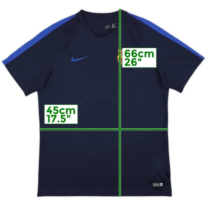 2016-17 Barcelona Nike Training Shirt - 9/10 - (L)