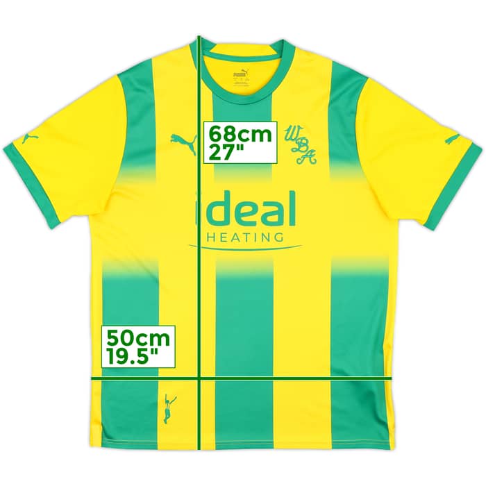 2022-23 West Brom Away Shirt - 9/10 - (XL)