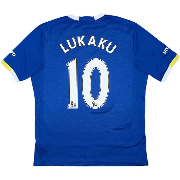 2016-17 Everton Home Shirt Lukaku #10 - 8/10 - (M)