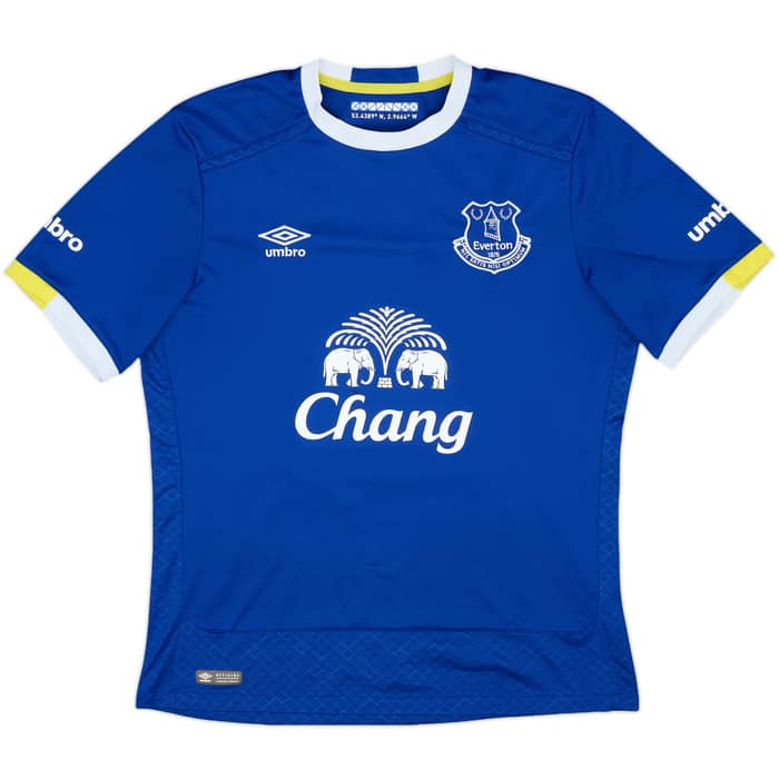 2016-17 Everton Home Shirt Lukaku #10 - 8/10 - (M)
