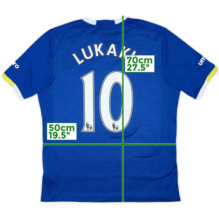 2016-17 Everton Home Shirt Lukaku #10 - 8/10 - (M)