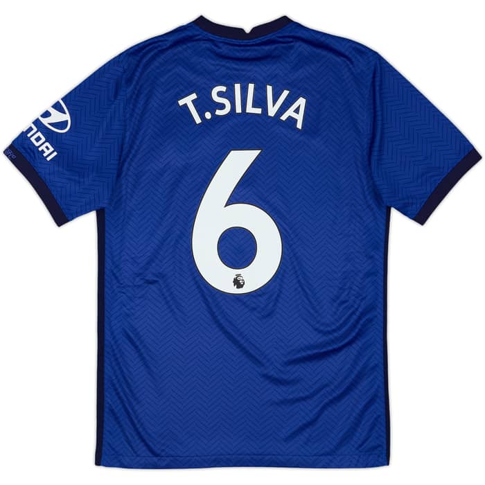 2020-21 Chelsea Home Shirt T.Silva #6 - 8/10 - (S)