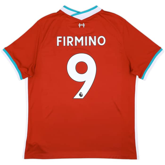 2020-21 Liverpool Home Shirt Firmino #9 - 7/10 - (XL)