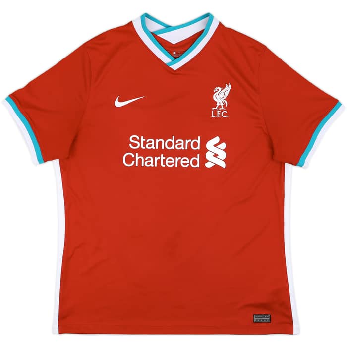 2020-21 Liverpool Home Shirt Firmino #9 - 7/10 - (XL)