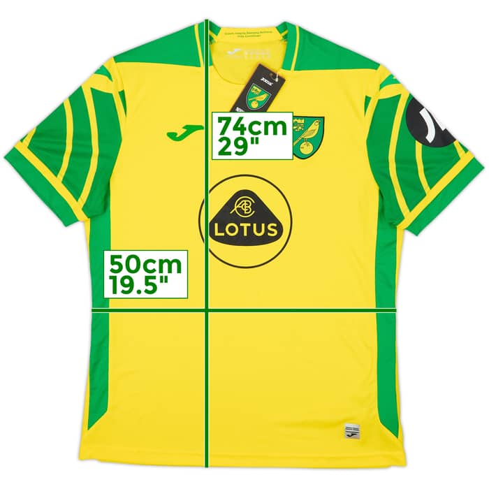 2021-22 Norwich Home Shirt (L)